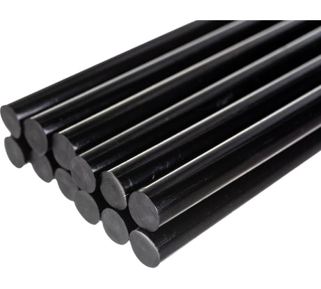 Стержни клеевые чёрные (11 мм; 200 мм; 12 шт.) MATRIX 930731