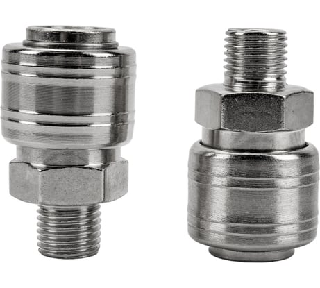 Муфта универсальная быстросъемная (мама "рапид" - М1/4") 2 шт. Stels 57051