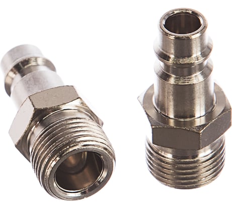 Ниппель универсальный быстросъемный (папа "рапид" - М3/8") 2 шт. Stels 57059