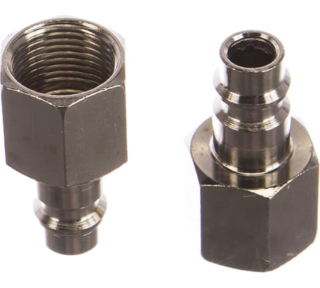 Ниппель универсальный быстросъемный (папа "рапид" - F3/8") 2 шт. Stels 57060