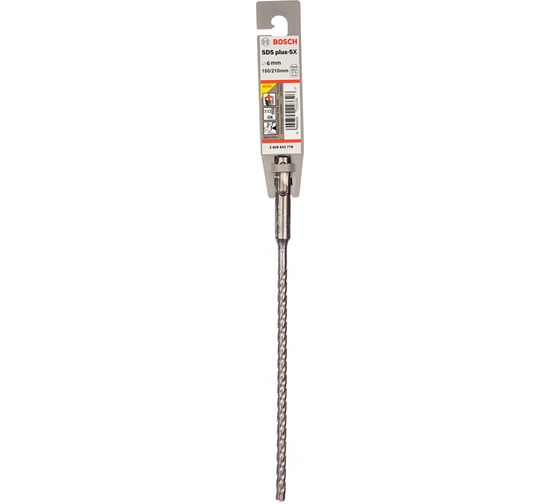 Сверло SDS plus-5X, 6x150x210 мм Bosch 2608833779