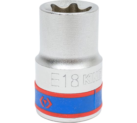 Головка торцевая TORX Е-стандарт (E18; 39 мм; 1/2") KING TONY 437518M