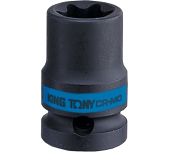 Головка торцевая ударная TORX Е-стандарт (E12; 38 мм; 1/2") KING TONY 457512M