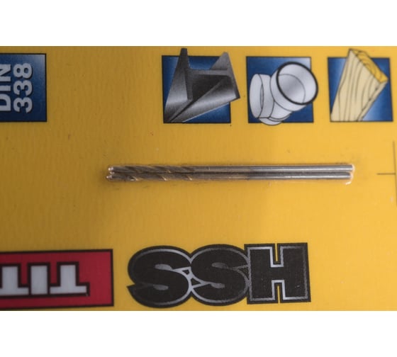 Сверло по металлу Titanium (1х34 мм) 2 шт. Irwin 10502572