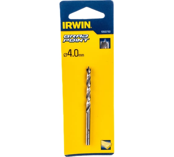 Сверло по дереву (4.0х43/75 мм) Irwin 10502793