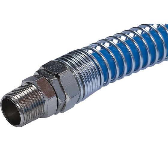 Шланг пневматический спиральный (8х12 мм; 15 м; М1/4") MIGHTY SEVEN SD-23115