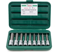 Набор торцевых головок-вставок (НЕХ 4-17 мм; 1/2"; 9 шт.) Hans 46026-49