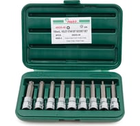 Набор торцевых головок-вставок TORX Security (ТН20-ТН60; 1/2"; 9 шт.) Hans 46025-49