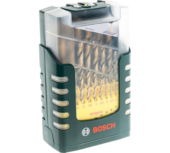 Набор сверл по металлу HSS-TiN (1-13 мм; 25 шт.) Bosch 2607017154