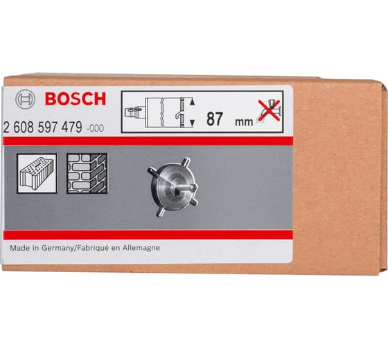 Центрирующий крест для коронки (87 мм) Bosch 2608597479