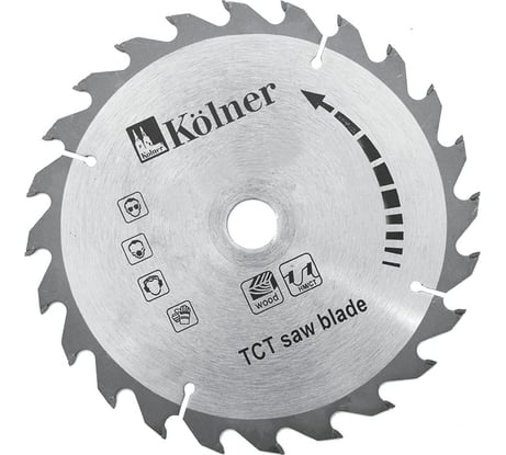 Пильный диск Kolner KSD 160х20х24Т кн160-20-24