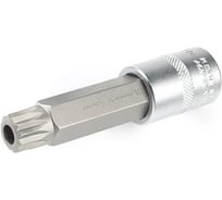 Головка со вставкой 1/2", SPLINE M16 с отверстием, длина 100мм Дело Техники 625466