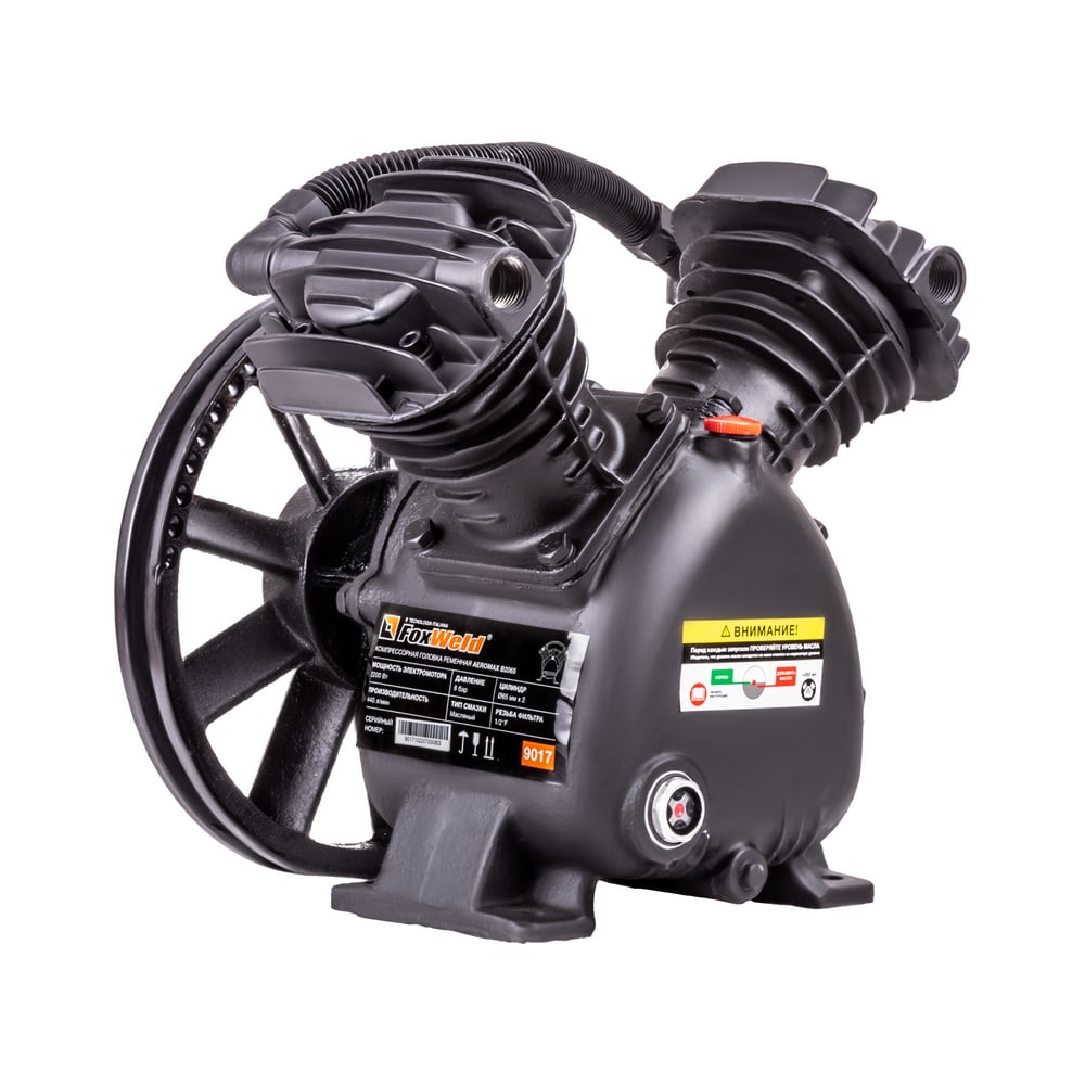 Компрессорная головка ременная AEROMAX B2065 Foxweld 9017 - выгодная ...