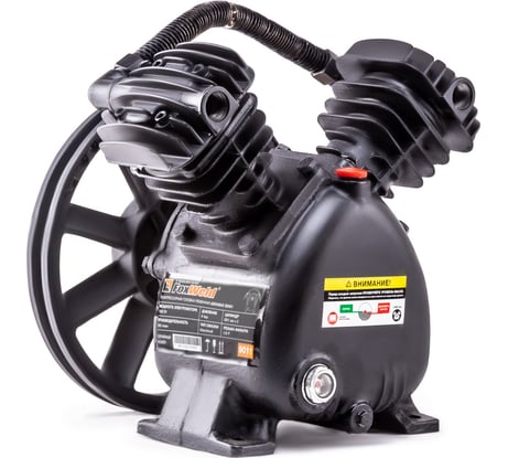 Компрессорная головка ременная AEROMAX B2051 Foxweld 9011