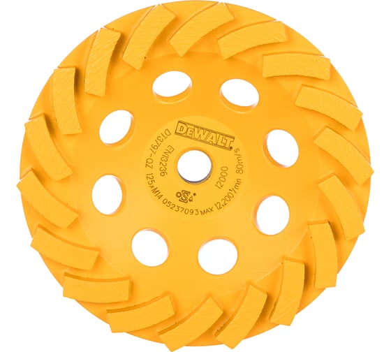 Чашка алмазная Turbo EXTREME (125 мм; M14) DEWALT DT3797