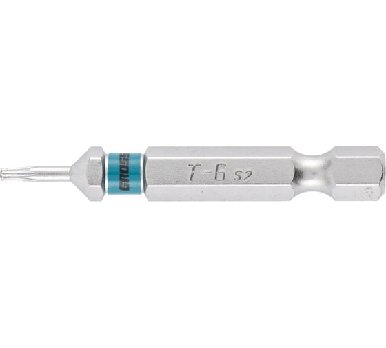 Набор бит TORX (Т6; 50 мм) сталь S2 10 шт. GROSS 11466