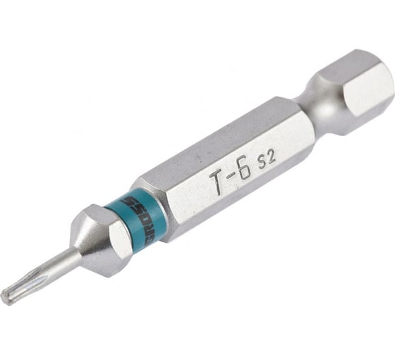 Набор бит TORX (Т6; 50 мм) сталь S2 10 шт. GROSS 11466