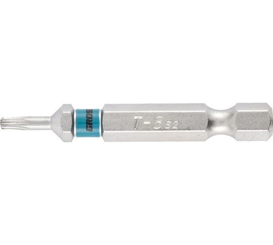 Набор бит TORX (Т8; 50 мм, сталь S2) 10 шт. GROSS 11467