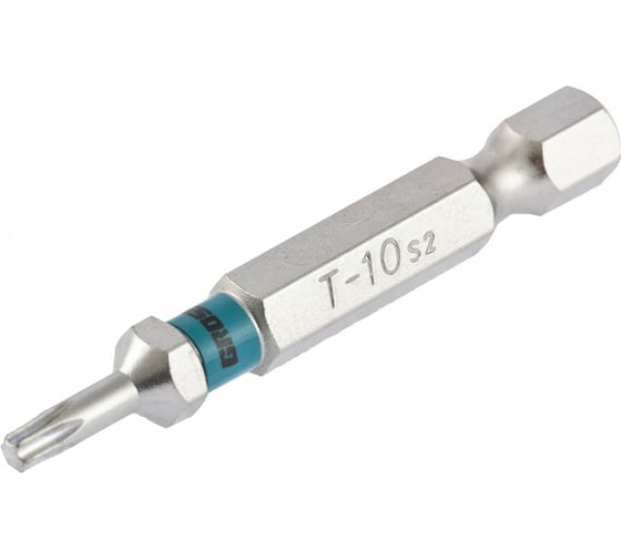 Набор бит TORX (Т10; 50 мм, сталь S2) 10 шт. GROSS 11468