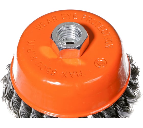 Корщетка-насадка для УШМ (100 мм; М14) Sturm 5240203