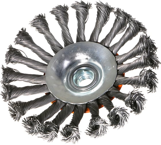 Корщетка-насадка для УШМ (125 мм; М14) Sturm 5240402