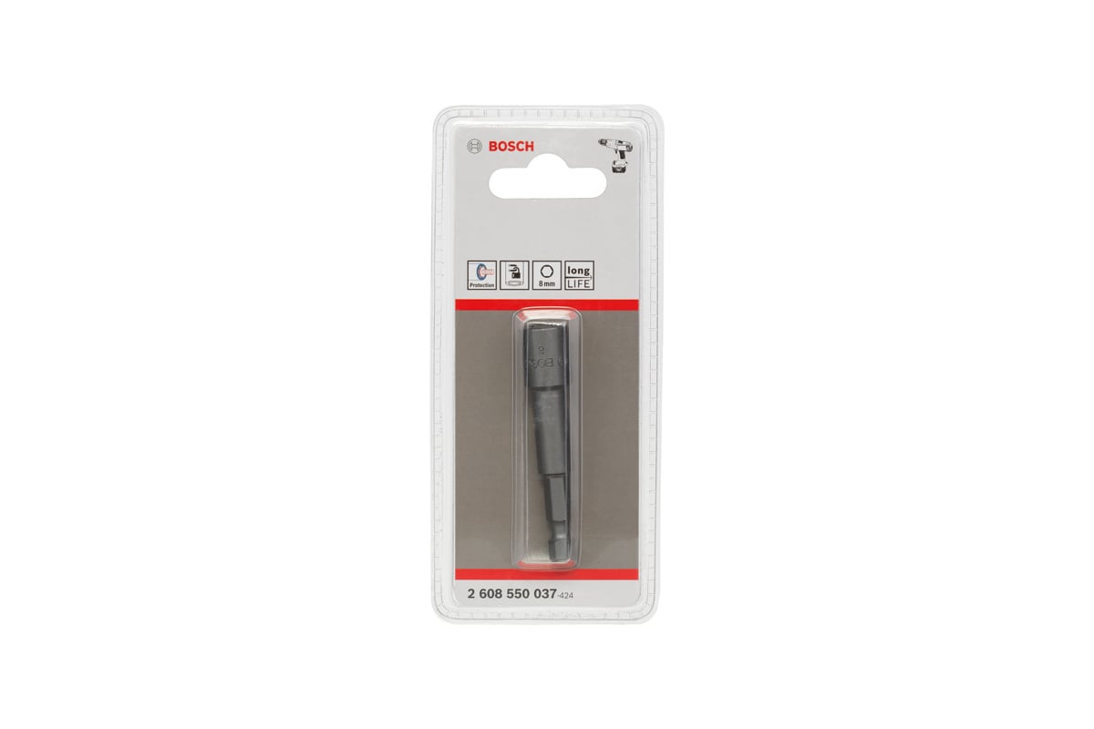 Головка торцевая 8х65 мм, 6-гранная Bosch 2608550037 - выгодная цена ...