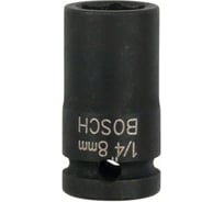 Торцевая головка 6-гранная 8 мм, 1/4"DR Bosch 1608551004