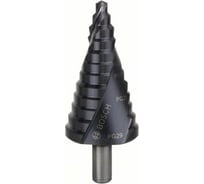 Ступенчатое сверло HSS-AlTiN 12 ступеней, 6-37 мм, PG7-PG21 Bosch 2608588072