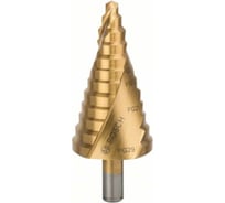 Ступенчатое сверло HSS-TiN 12 ступеней, 6-37 мм, PG7-PG21 Bosch 2608587435