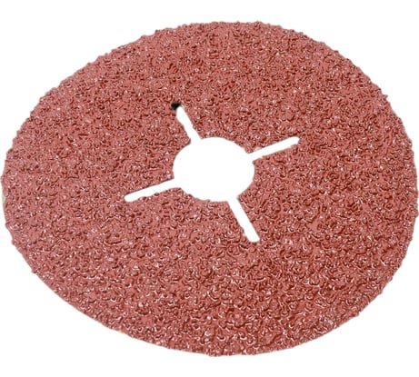 Круг шлифовальный ПРОФИ фибровый (5 шт; 115х22 мм; P24) для УШМ Зубр 35585-115-024