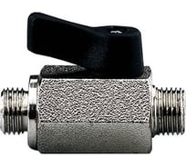 Вентиль шаровый с наружной резьбой М 1/4" - М 1/4"WALCOM 12131