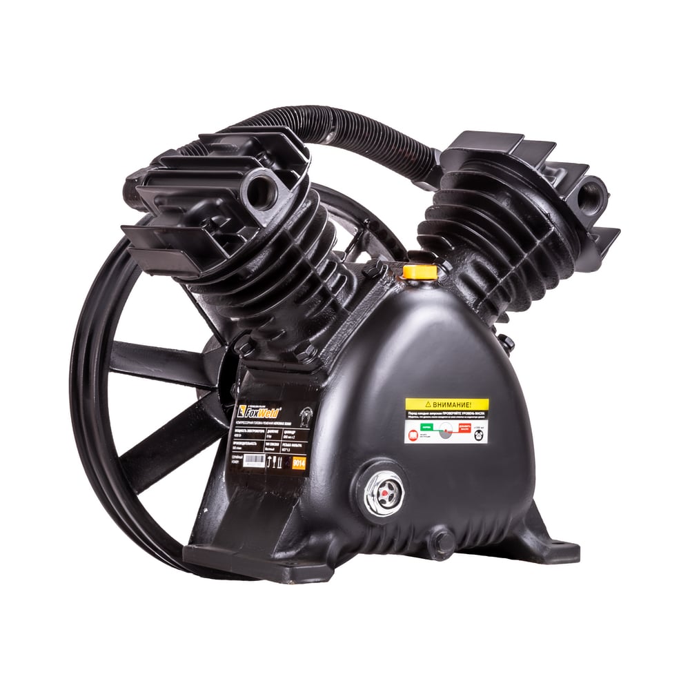 Компрессорная головка ременная AEROMAX B2080 Foxweld 9014 - выгодная ...