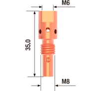 Адаптер контактного наконечника (10 шт; M6*35 мм) FUBAG F142.0001