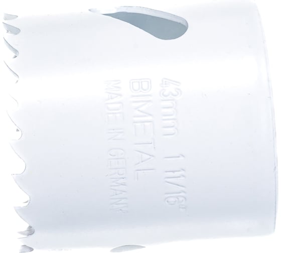 Коронка Bi-metall крупный зуб (43х38 мм) WILPU 3004300101