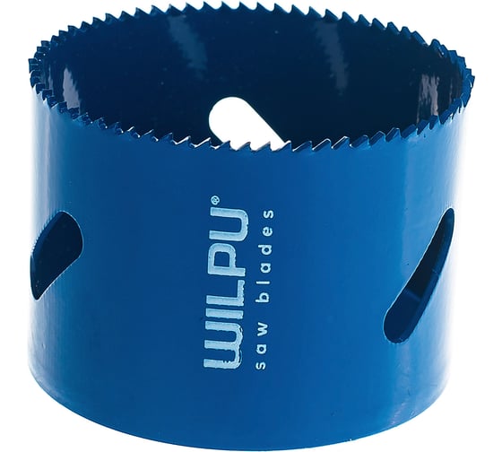 Коронка Bi-metall мелкий зуб (60х38 мм) WILPU 3106000101