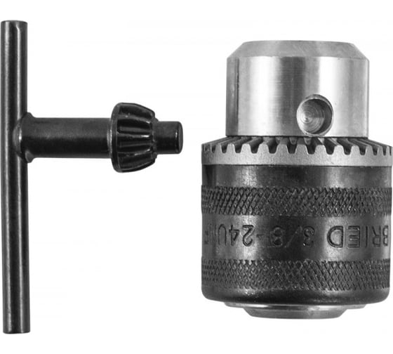 Патрон трехкулачковый, с ключом для дрели RAD1018 THORVIK RKS31018 52220