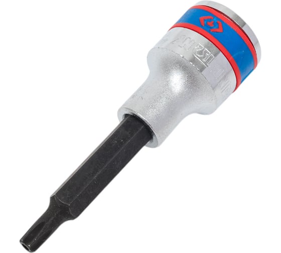 Насадка-бита торцевая (1/2"; TORX 27 с отверстием; 80 мм) KING TONY 403727 1