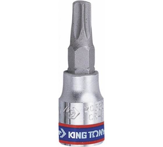 Насадка-бита торцевая (1/4"; TORX 9; 37 мм) KING TONY 203309 1