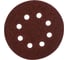 Круг шлифовальный СТАНДАРТ (5 шт; 125 мм; 8 отв; Р40) Зубр 35350-125-040 1