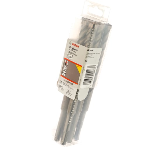 Сверло ударное 10 шт. SDS plus-5X (16x150x210 мм) Bosch 2608833909