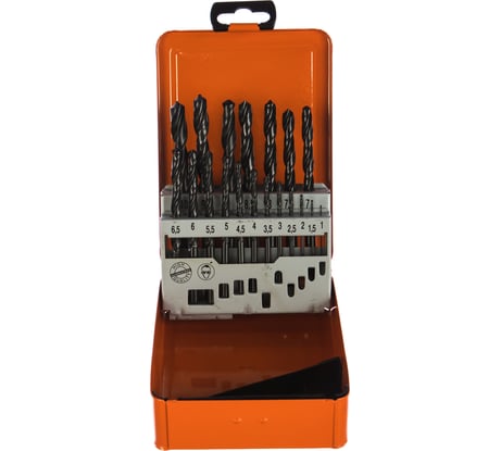 Набор сверл по металлу (1-10 мм; 19 шт.) PROJAHN 60001