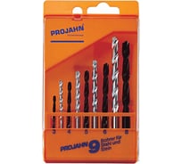 Набор сверл по камню и металлу (9 шт.) PROJAHN 67030