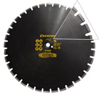 Диск алмазный по асфальту PRO (600х25.4 мм) Champion C1626
