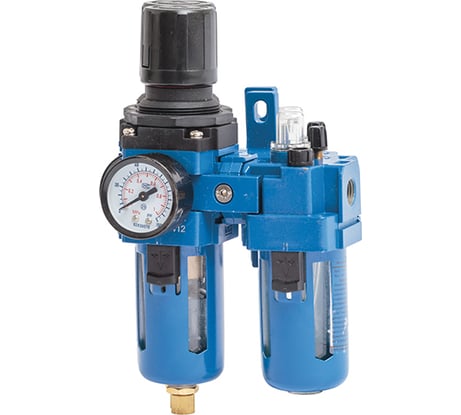Фильтр воздушный с редуктором и лубрикатором (1/4"; 1700 л/мин) NORDBERG NP8412