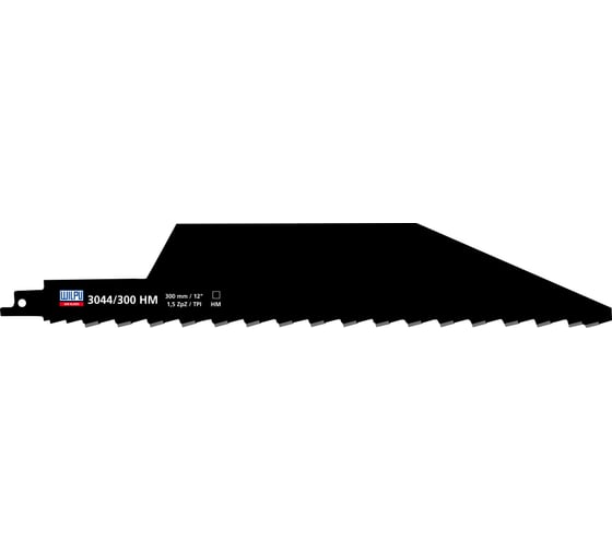 Полотно сабельное 3044/300 НМ (1 шт; 300х50х1.1 мм; 1.5 TPI) WILPU 1653000001 1