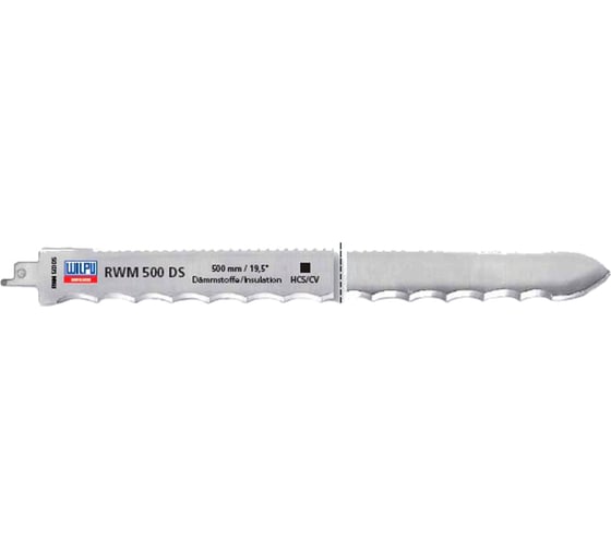 Полотно сабельное RWM 500 DS (1 шт; 500х29х1.4 мм) WILPU 1605000001 1
