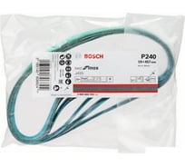 Набор 10 шлифлент (19x457мм; K240) J455 по нержавейке Bosch 2608608Y99