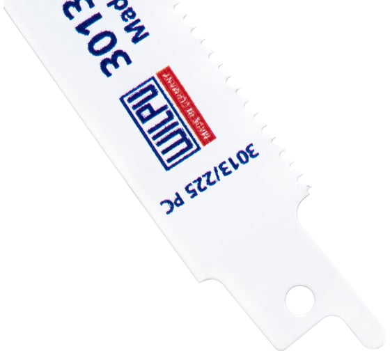 Полотно по металлу 3013/225PC (5 шт; 225х19х0.9 мм; 205 мм; 14 TPI) WILPU 1472200005