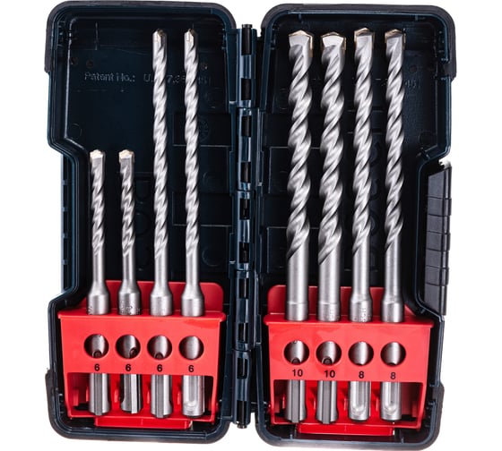 Набор буров по бетону SDS-plus (6-10 мм; 8 шт.) Bosch 2607019902