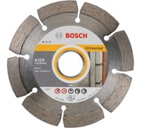Диск алмазный Universal (115х22.2 мм) 10 шт. Bosch 2608603244